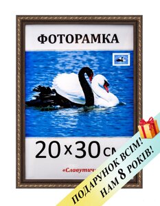 Фоторамка пластикова для фото 20х30. Код 2115-16