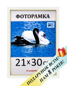 Фоторамка пластикова для фото А4 21х30. Код 1511-14