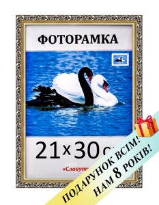 Фоторамка пластикова для фото А4 21х30. Код 2216-5