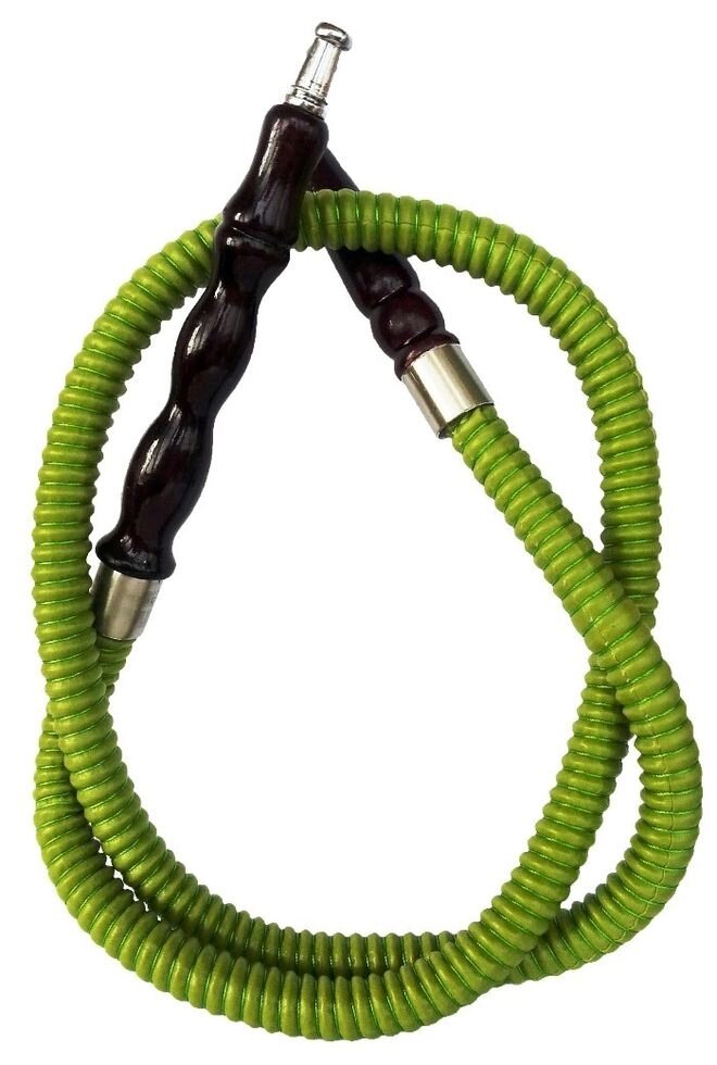 Трубка для кальяну колір: зелений 1000х15х15 мм - вибрати