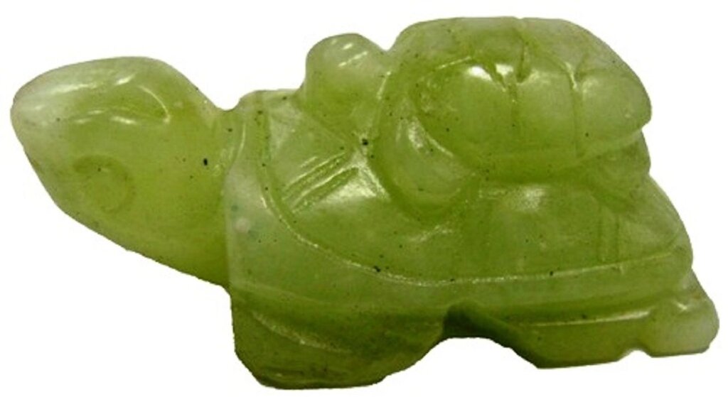 Статуетка черепаха з нефриту 45х20х25 мм - доставка