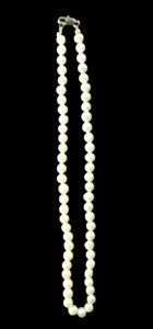 Перлове намисто (річкові перли) 8х450х8 мм