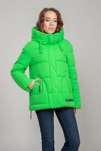 Куртка жіноча зимова M зелений