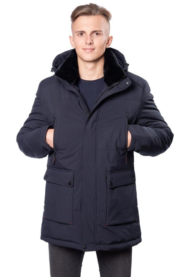 Зимова куртка-пуховик чоловіча на синтепоні Sidanuo 3 - доставка