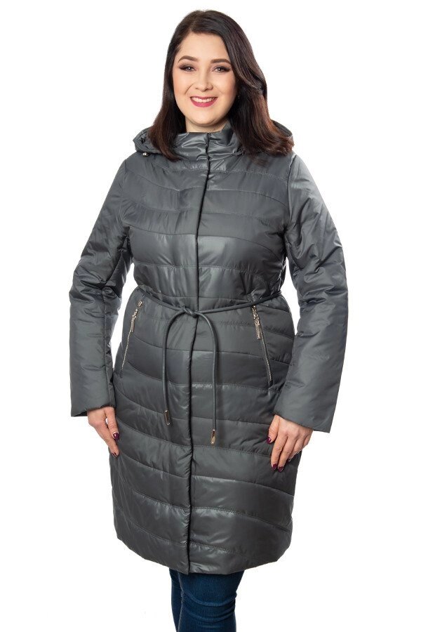 Жіноче демісезонне пальто на холлофайбері Fodarlloy 3 - фото