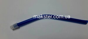 Слиновідсмоктувачі стоматологічні темно-сині зі знімним наконечником (100 шт.)
