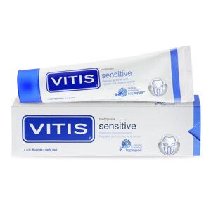 Зубна паста для профілактики і зняття чутливості зубів VITIS SENSITIVE 100 мл
