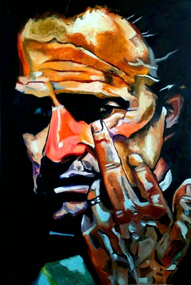 Картина маслом "Don Corleone" від компанії Інна Гончарова. Живопис. - фото 1
