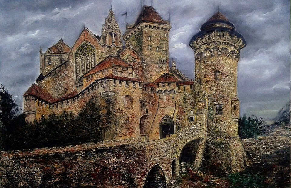 Картина "Замок короля" від компанії Інна Гончарова. Живопис. - фото 1