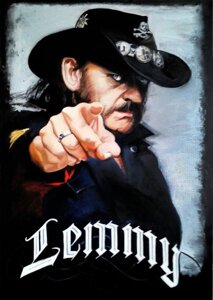 Картина маслом "Lemmy" авторська