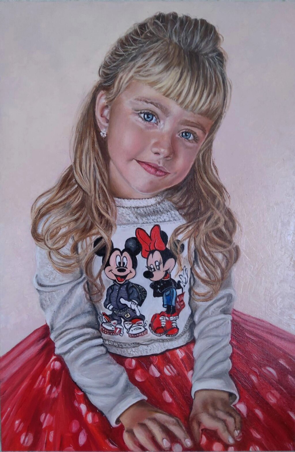 Портрет маслом дівчинки від компанії Інна Гончарова. Живопис. - фото 1