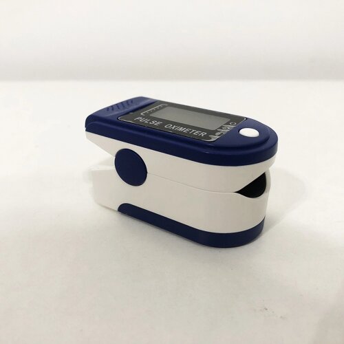 Пульсоксиметр Fingertip pulse oximeter. KB-181 Колір синій
