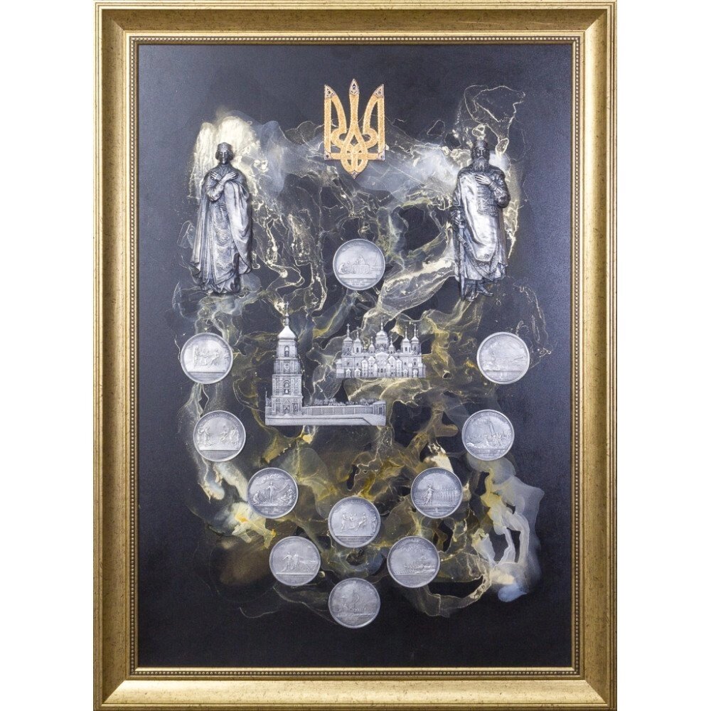 Авторське панно "Веч Київської Русі" від компанії Іконна лавка - фото 1