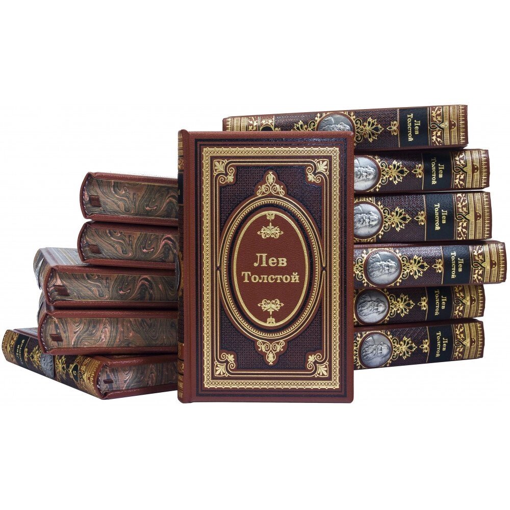 Бібліотека "Лев Толстой" у 12 томах від компанії Іконна лавка - фото 1