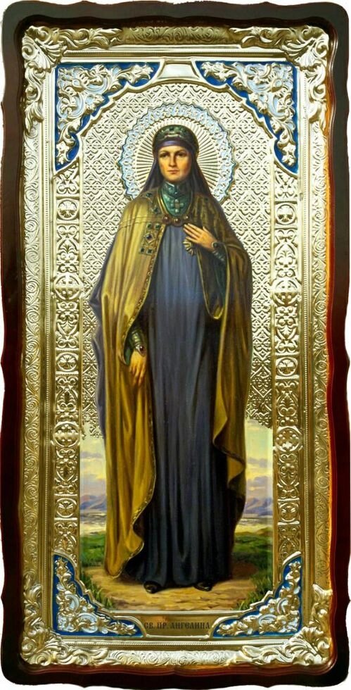 Церковна ікона "Свята преподобна Ангеліна" від компанії Іконна лавка - фото 1