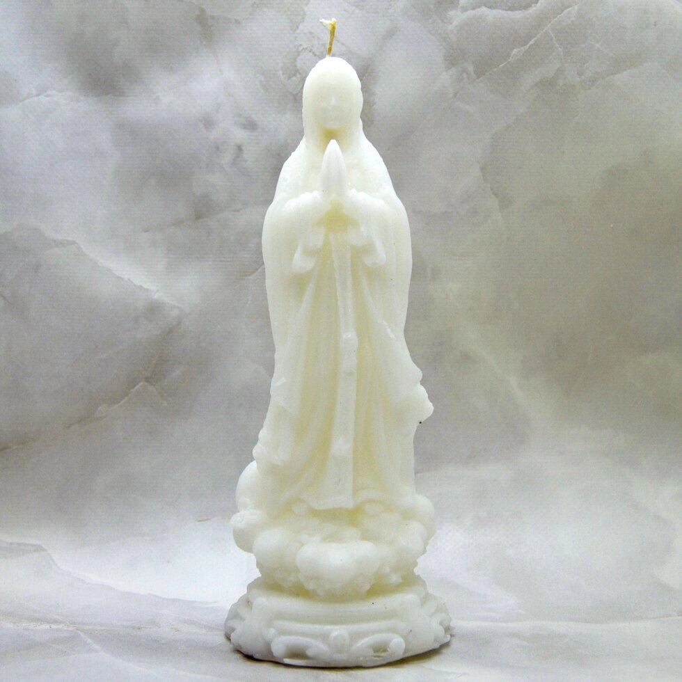 Декоративна ароматична свічка "Діва Марія" від компанії Іконна лавка - фото 1