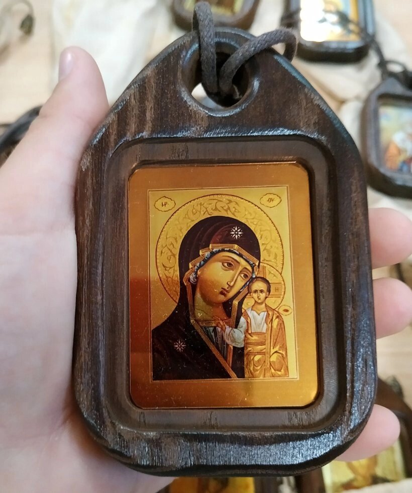 Дорожня ікона "Богородиця Казанська" від компанії Іконна лавка - фото 1