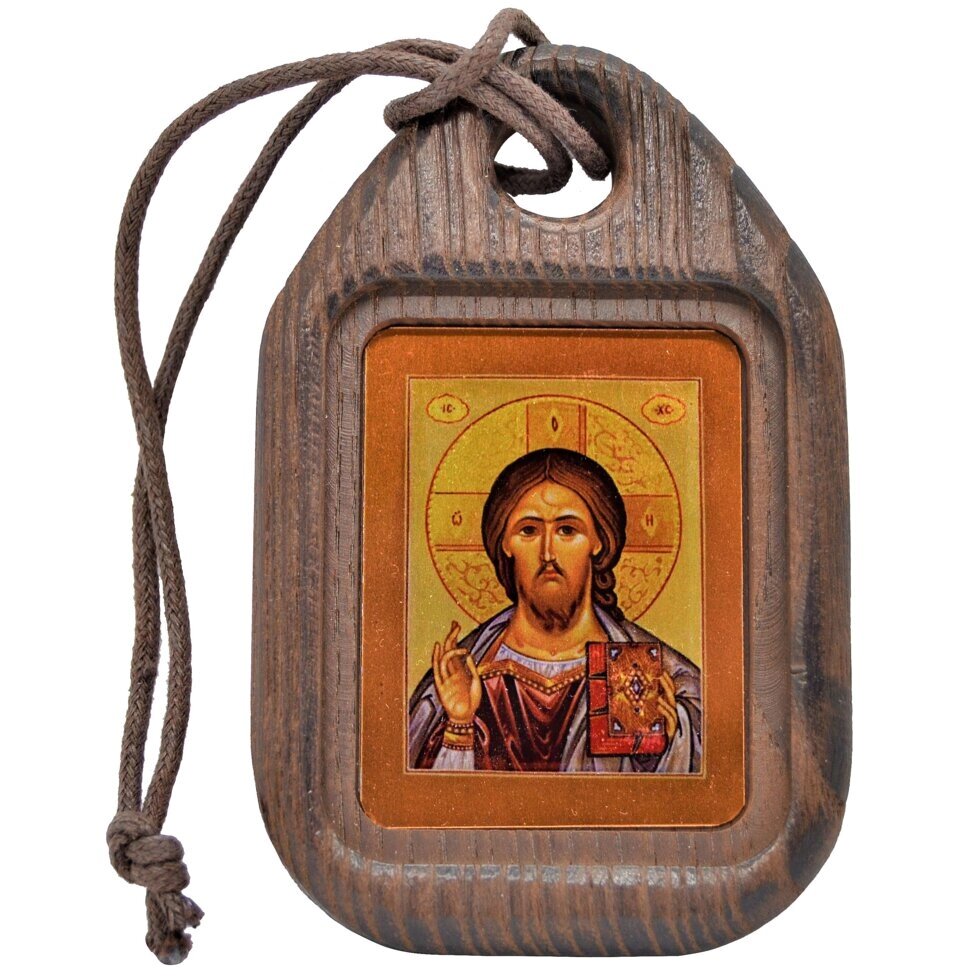 Дорожня ікона "Спаситель Ісус Христос" від компанії Іконна лавка - фото 1