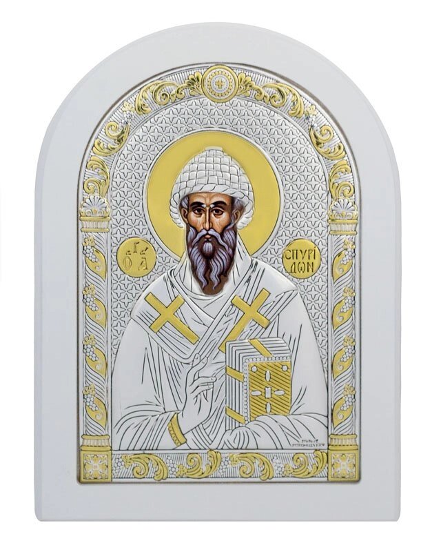 Грецька ікона "Святий Спиридон" від компанії Іконна лавка - фото 1