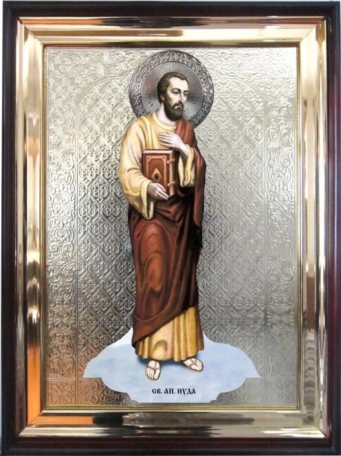 Храмова ікона Апостол Юда 56х46 см від компанії Іконна лавка - фото 1