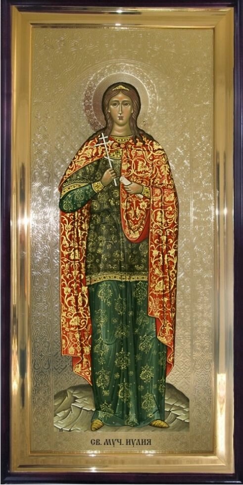 Храмовая икона Святая мученица Иулия (Юлия) 120х60 см від компанії Іконна лавка - фото 1