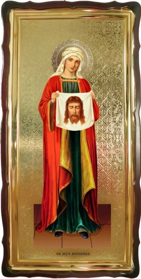 Храмова ікона "Свята мучениця Вероніка" від компанії Іконна лавка - фото 1