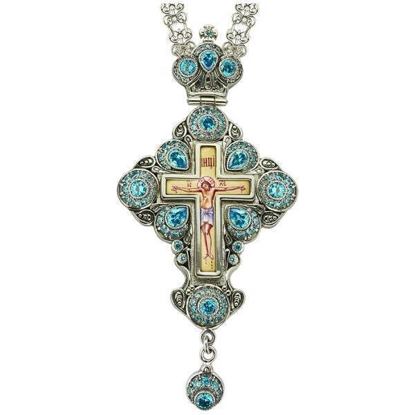 Хрест для священнослужителя срібний від компанії Іконна лавка - фото 1