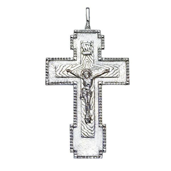 Хрест ієрейський для священнослужителя латунний без ланцюга від компанії Іконна лавка - фото 1
