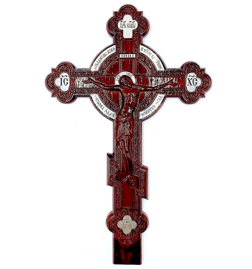 Хрест на престольний дерев'яний від компанії Іконна лавка - фото 1