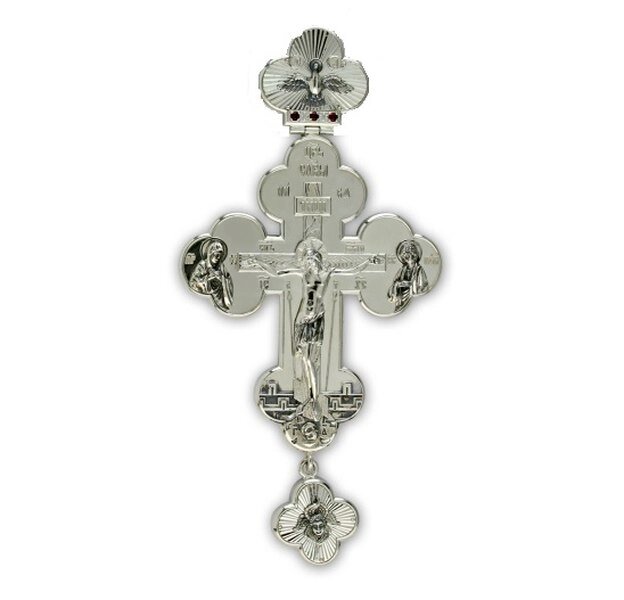 Хрест протоіерейскій для священнослужителя латунний від компанії Іконна лавка - фото 1