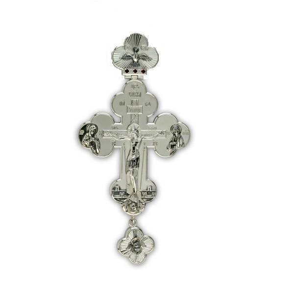 Хрест протоієрейський для священнослужителя срібний від компанії Іконна лавка - фото 1