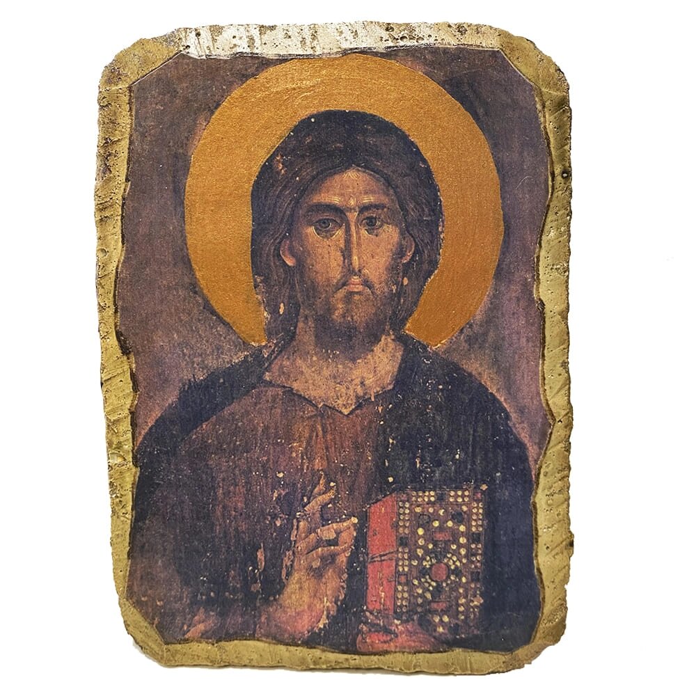 Ікона фреска "Спаситель" від компанії Іконна лавка - фото 1