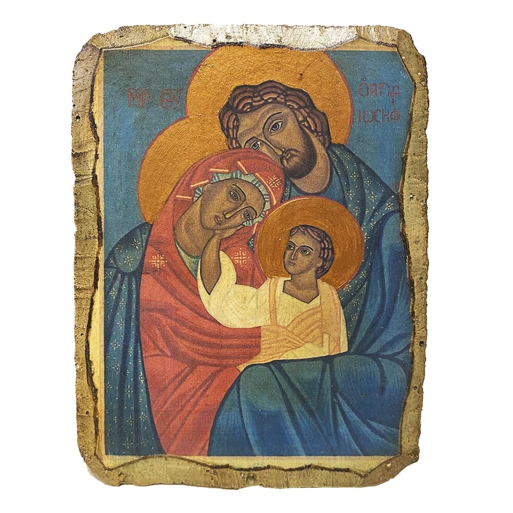 Ікона фреска "Святе Сімейство" від компанії Іконна лавка - фото 1