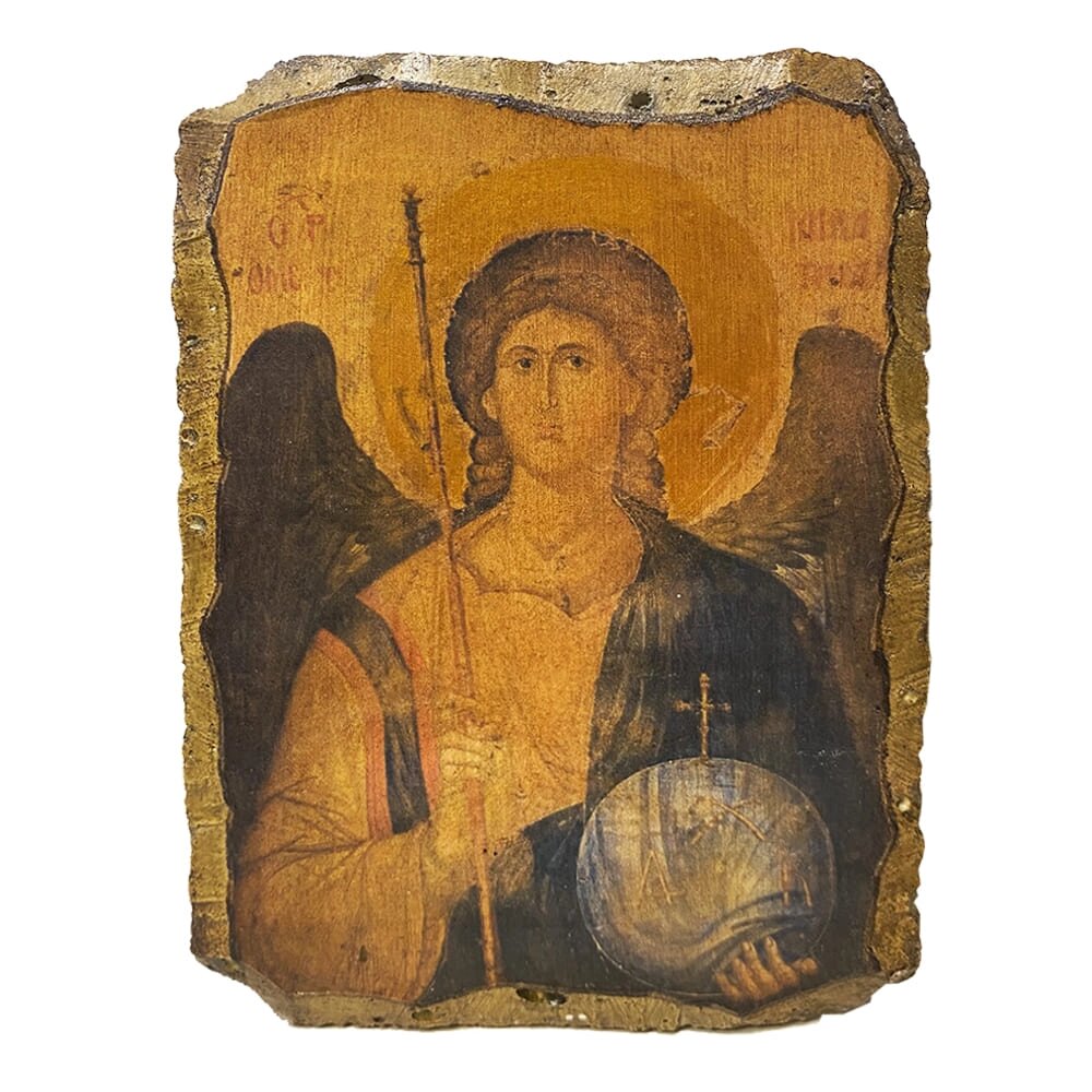 Ікона фреска "Святий Михайло" від компанії Іконна лавка - фото 1