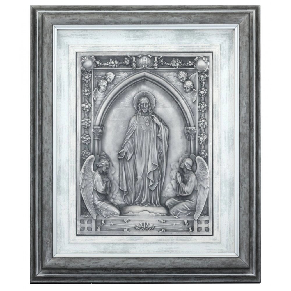Ікона "Ісус Христос" срібна від компанії Іконна лавка - фото 1