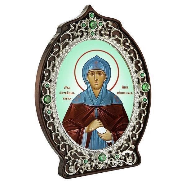 Ікона латунна "Свята Анна" від компанії Іконна лавка - фото 1