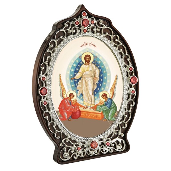 Ікона настільна "Воскресіння Христове" від компанії Іконна лавка - фото 1
