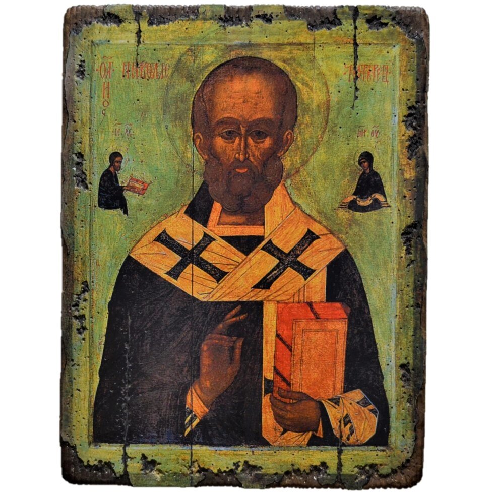 Ікона Святого Миколая 30х20 см від компанії Іконна лавка - фото 1