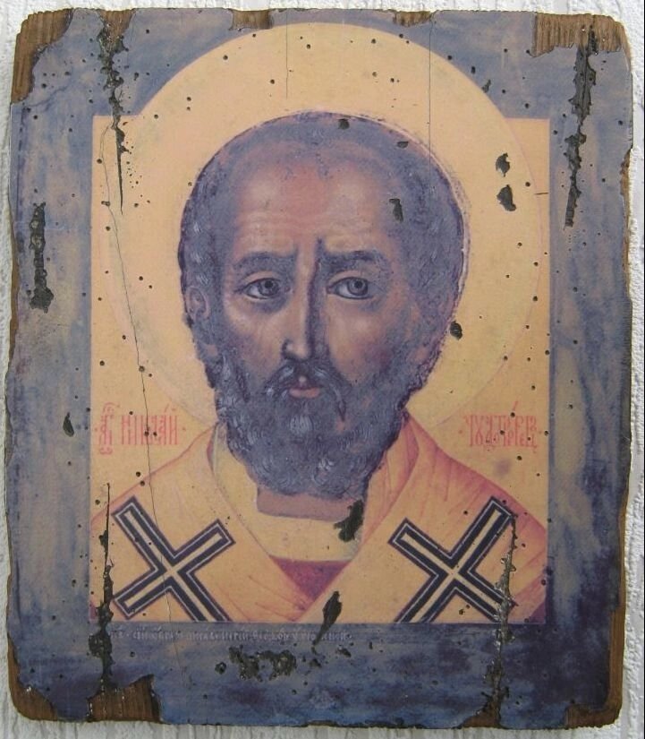 Ікона Св. Миколая Чудотворця 30х20 см від компанії Іконна лавка - фото 1