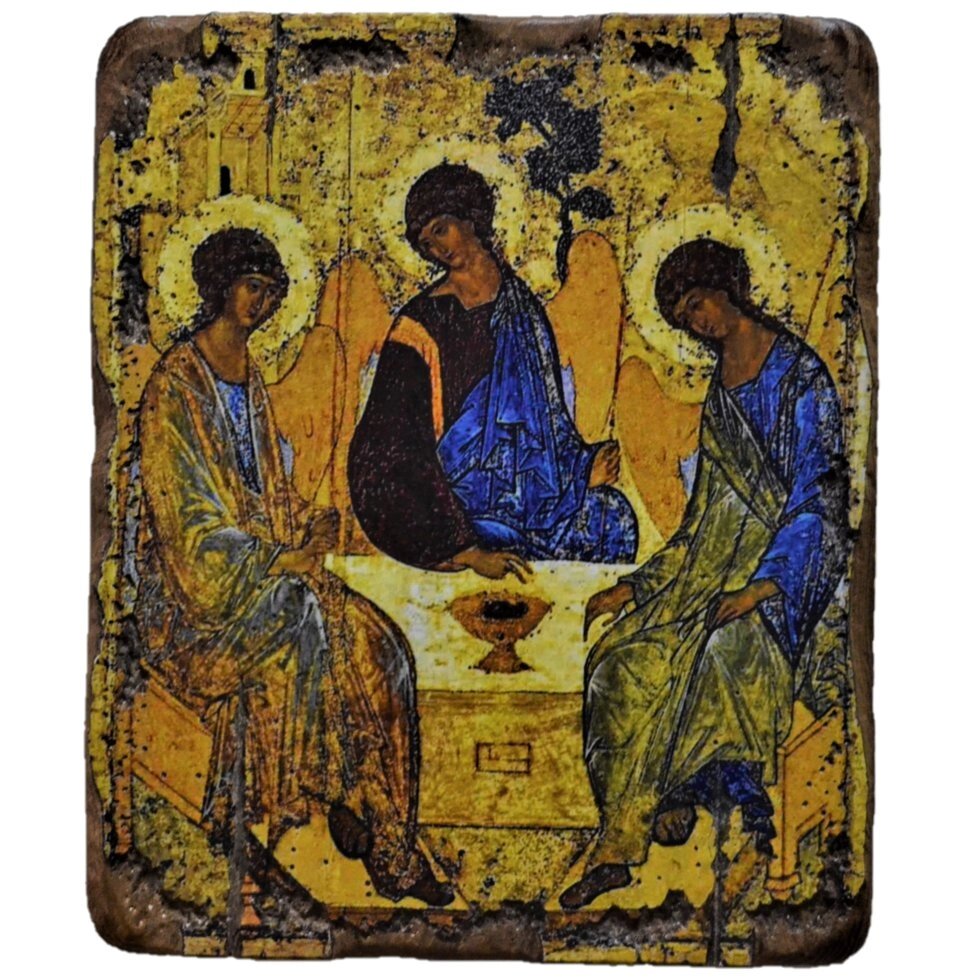 Ікона Святої Трійці 30х20 см від компанії Іконна лавка - фото 1