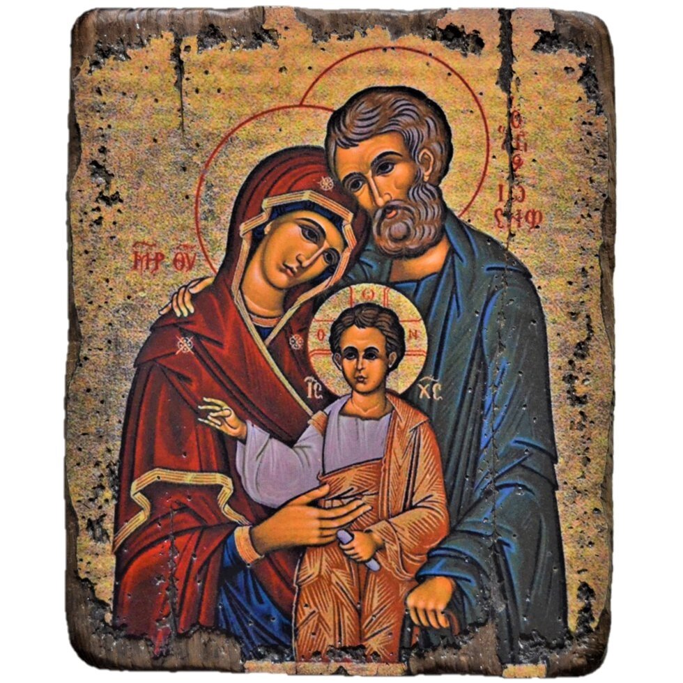 Ікона Святе Сімейство 30х20 см від компанії Іконна лавка - фото 1