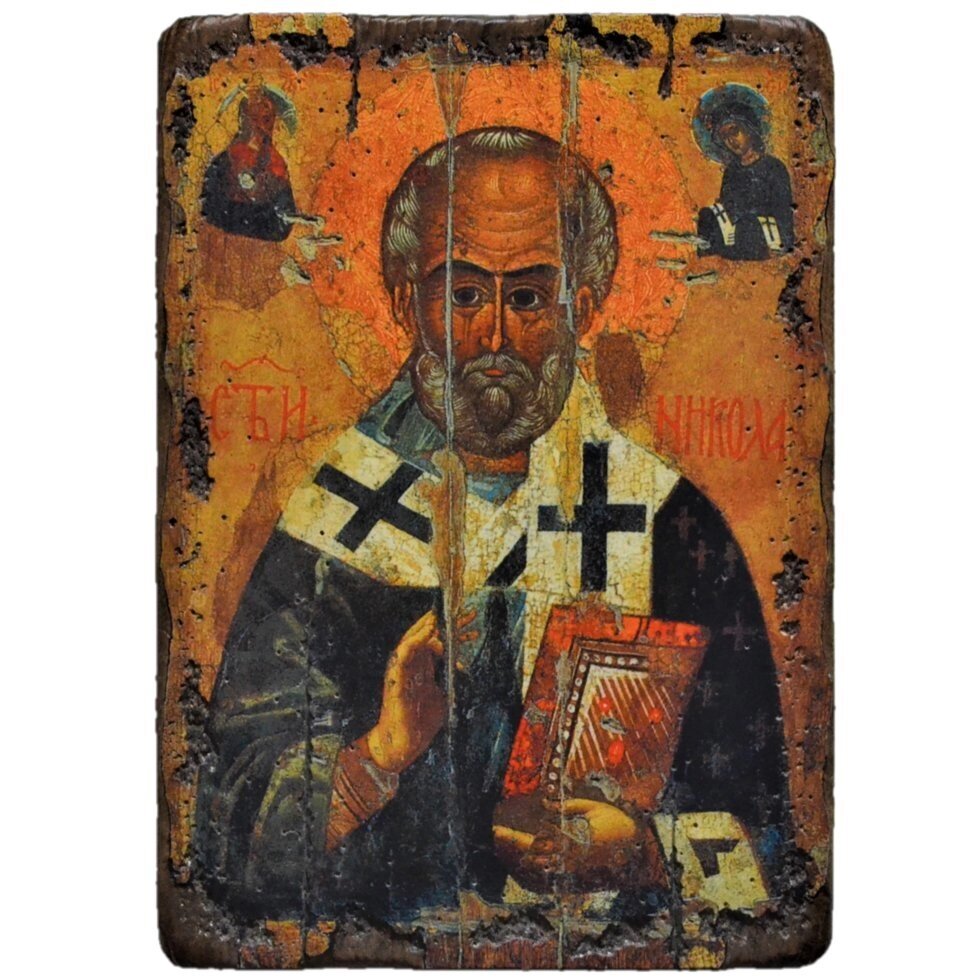 Ікона Св. Миколая 30х20 см від компанії Іконна лавка - фото 1