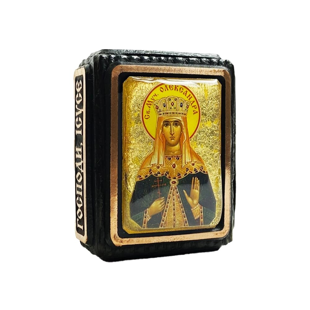 Ікона "Свята мучениця Олександра" мініатюра від компанії Іконна лавка - фото 1