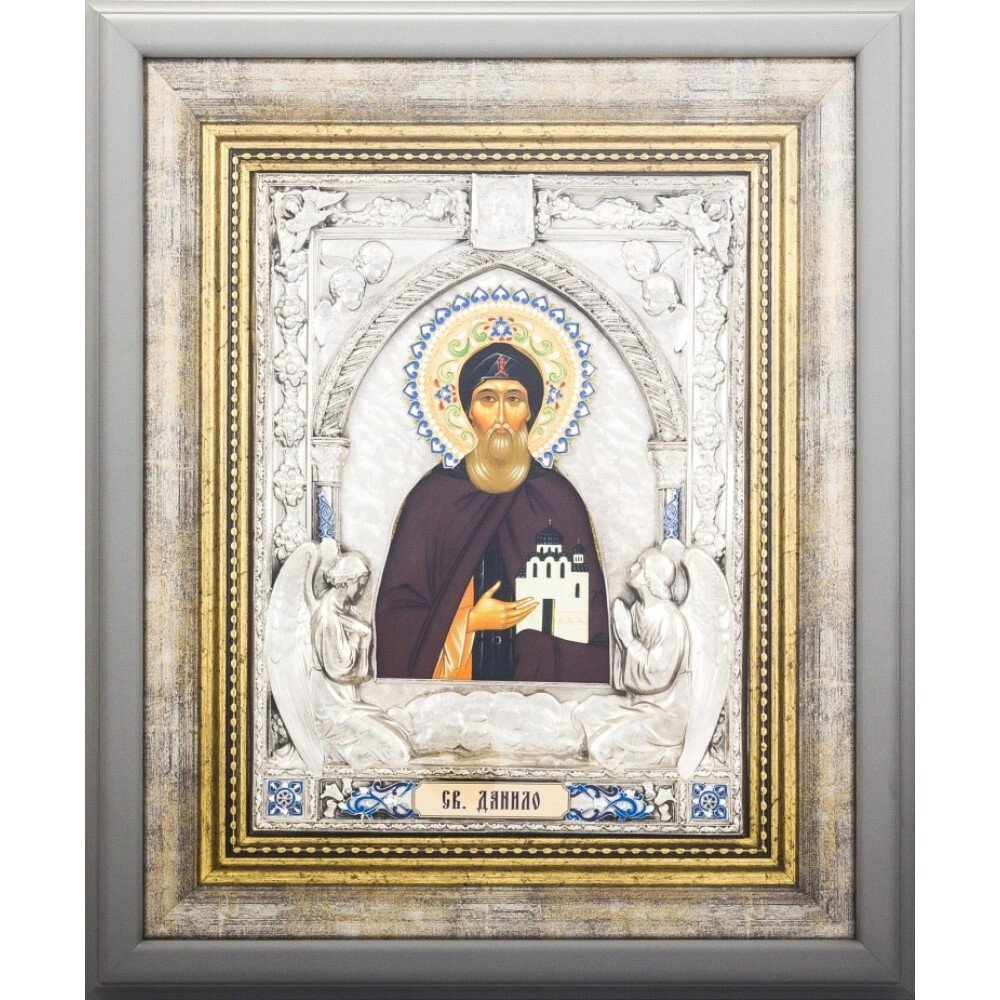 Ікона "Святий Данило" срібло від компанії Іконна лавка - фото 1