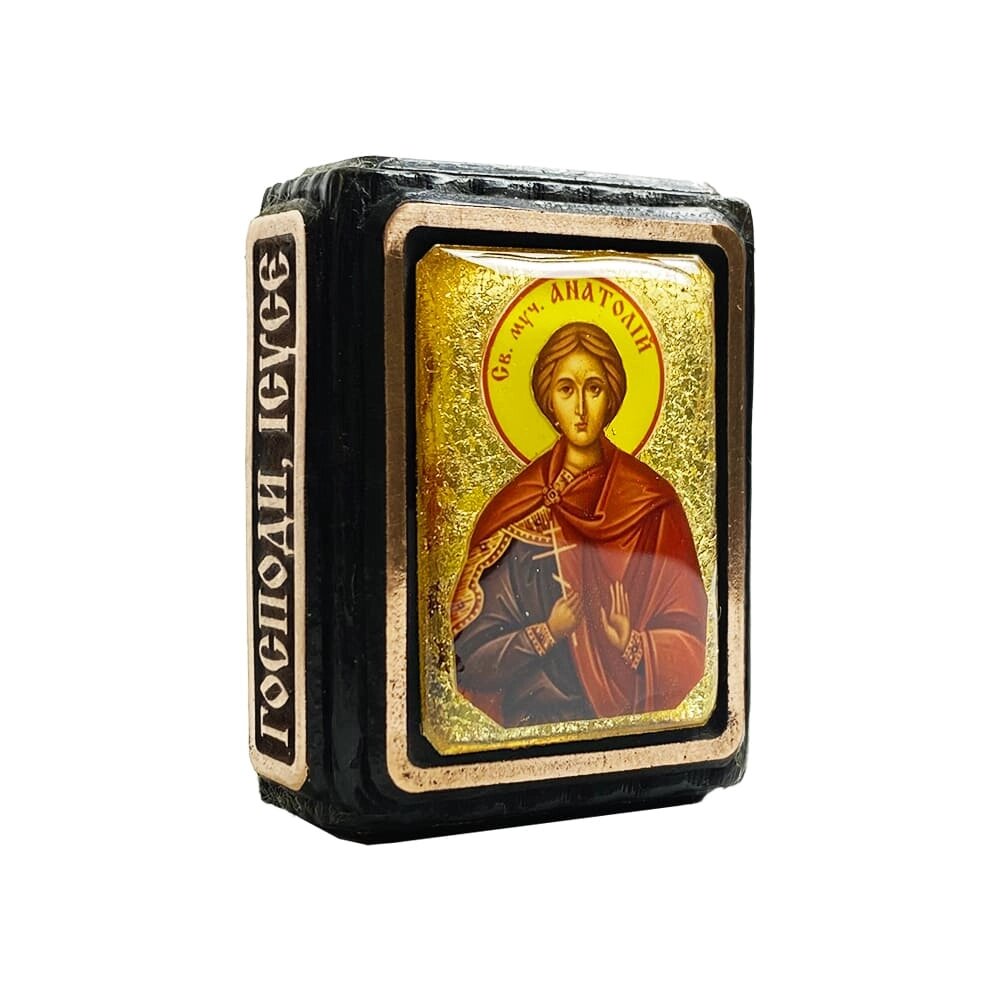 Ікона "Святий мученик Анатолій" мініатюра від компанії Іконна лавка - фото 1