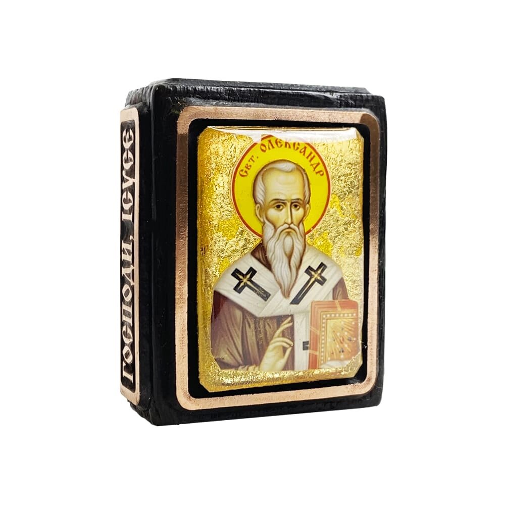 Ікона "Святий Олександр" мініатюра від компанії Іконна лавка - фото 1