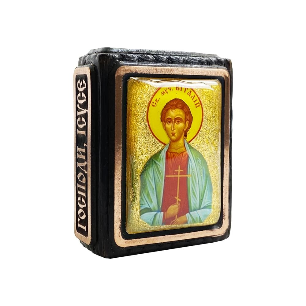 Ікона "Святий великомученик Віталій" мініатюра від компанії Іконна лавка - фото 1