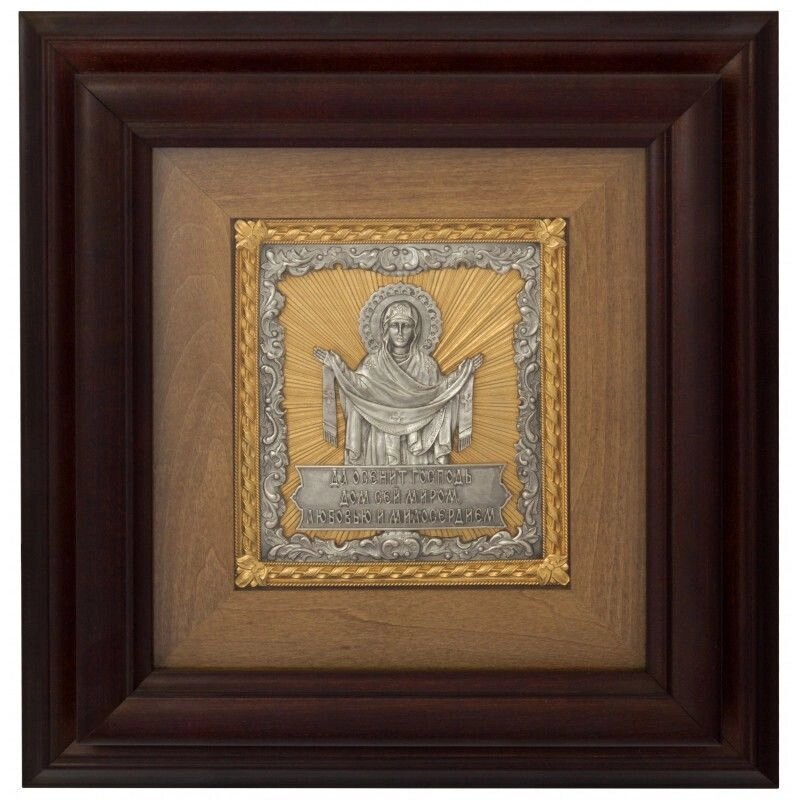 Ключниця настінна "Покров Пресвятої Богородиці" від компанії Іконна лавка - фото 1