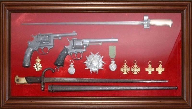 Колаж "Нагороди та зброю Франції від 2-й імперії до 1945 року" від компанії Іконна лавка - фото 1