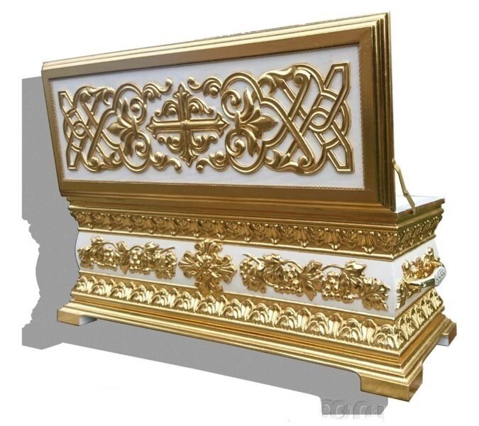 Ковчег з дерева (імітація золота) від компанії Іконна лавка - фото 1